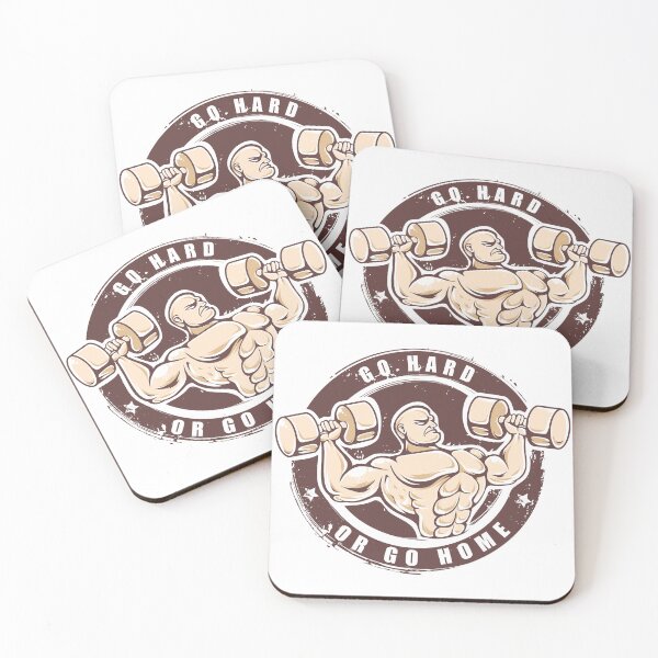 Item preview, Go Hard or Go Home Gym Male designed and sold by PurpleViking.