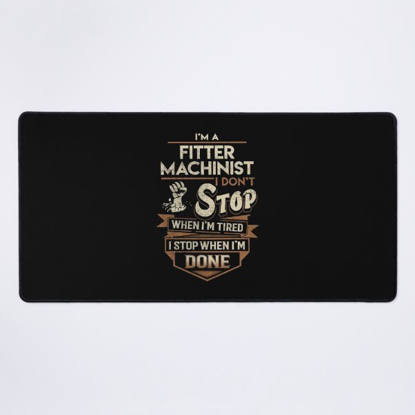 Item preview, Fitter Machinist T Shirt - I Stop When Done Job Gift Item Tee designed and sold by paneczkopat.