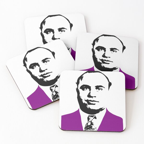 Item preview, Al Capone Mug Shot Purple Suit designed and sold by mike-gray.