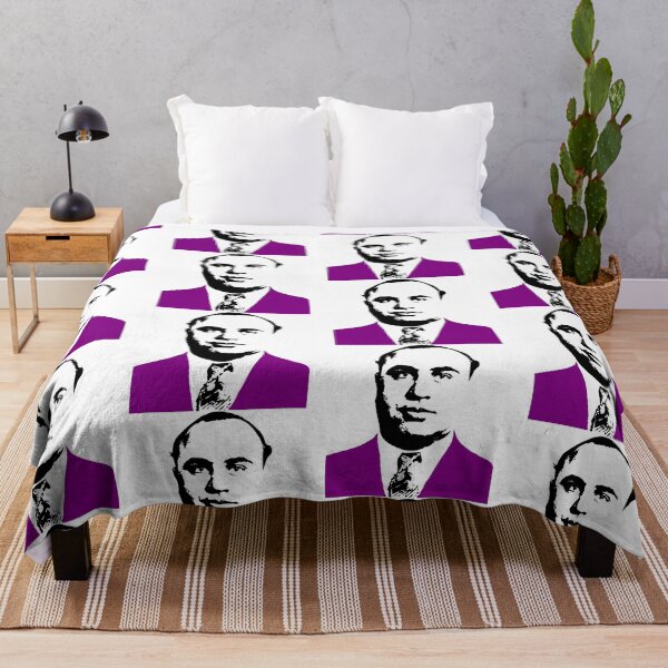 Item preview, Al Capone Mug Shot Purple Suit designed and sold by mike-gray.