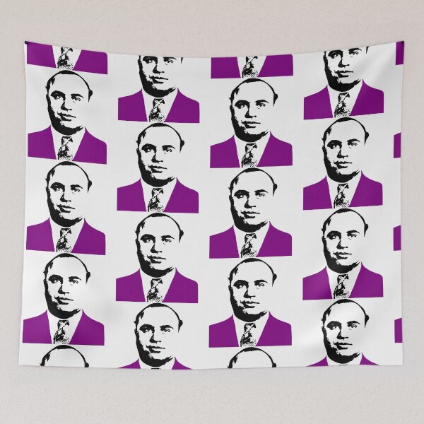 Item preview, Al Capone Mug Shot Purple Suit designed and sold by mike-gray.