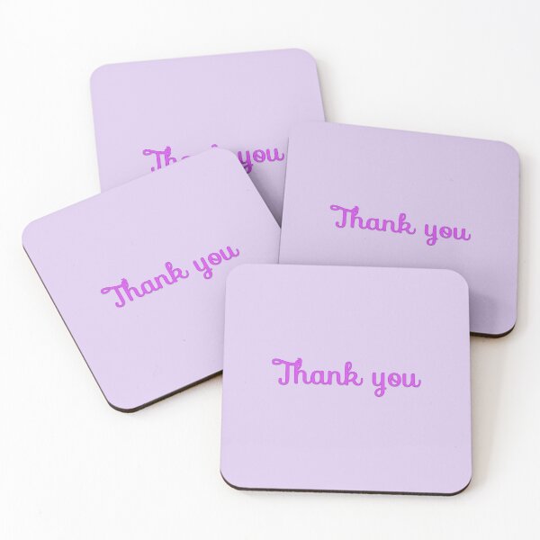 Item preview, Thank you purple design  designed and sold by Saritas Boutique Shop.