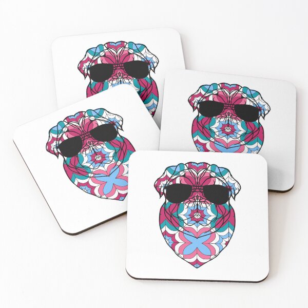 Item preview, Cute Pug Artwork designed and sold by momofdoggos.