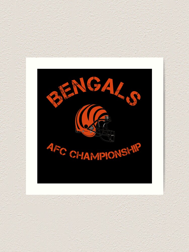 bengals afc championship Sticker for Sale by DaHYInspire