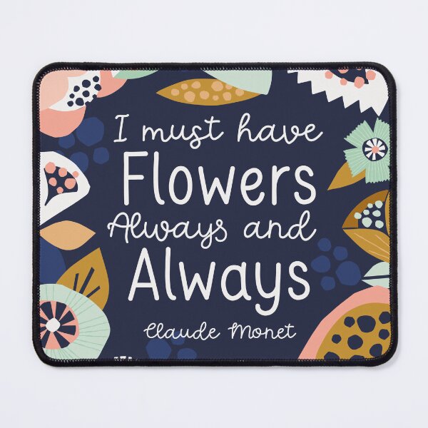 Item preview, Cut Paper Flowers Collage Quote designed and sold by Heather Rosas.