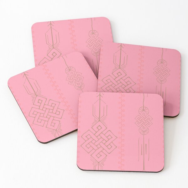 Item preview, Eternity Knot Stripes on Pink designed and sold by LochNestFarm.