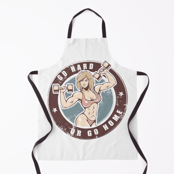 Item preview, Go Hard or Go Home Gym Female designed and sold by PurpleViking.