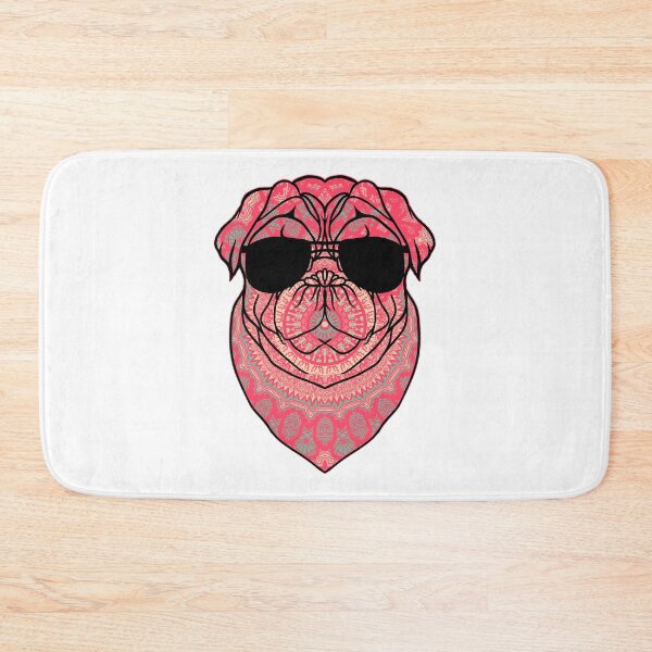 Item preview, Cute Pug Artwork designed and sold by momofdoggos.