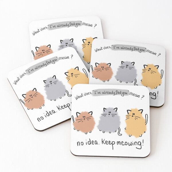 Item preview, Keep meowing designed and sold by Scrapsofmara.