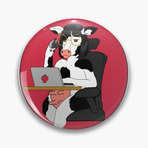 Item preview, Studying Cow designed and sold by kirbybabushka.