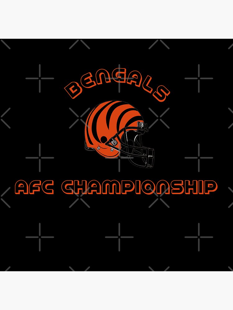 Bengals afc championship Poster for Sale by DaHYInspire