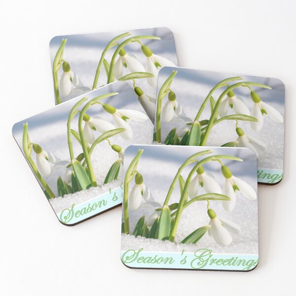 Item preview, Snowdrops Seasons Greetings designed and sold by angel1.