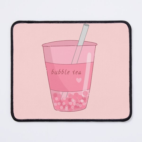 Item preview, pink bubble tea designed and sold by karodesigns.