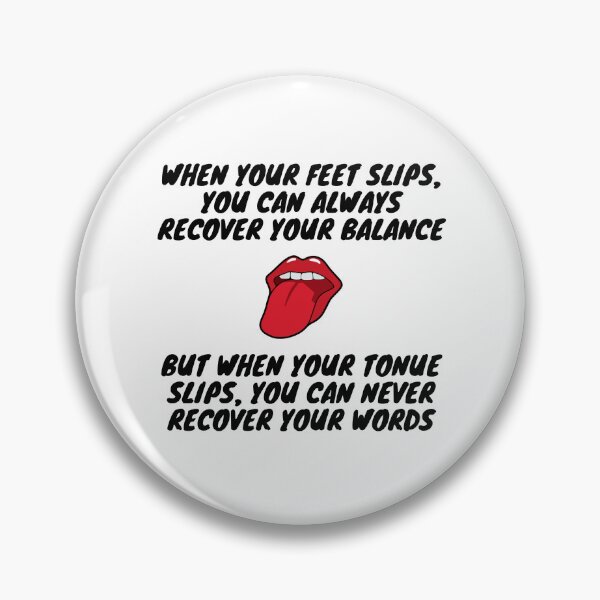 Item preview, When your tongue slips designed and sold by Giographix.