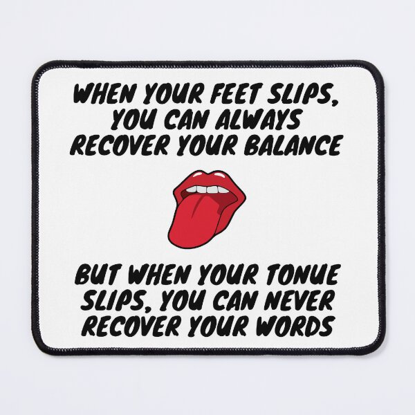 Item preview, When your tongue slips designed and sold by Giographix.