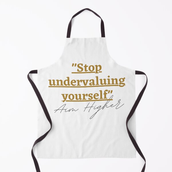 Item preview, "STOP UNDERVALUING YOURSELF" Aim Higher designed and sold by successmom.