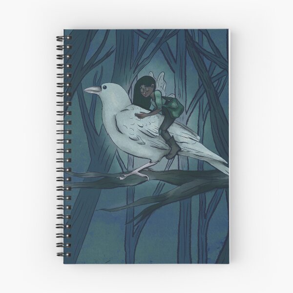 Item preview, El hada y el cuervo blanco designed and sold by MikaylaKB.
