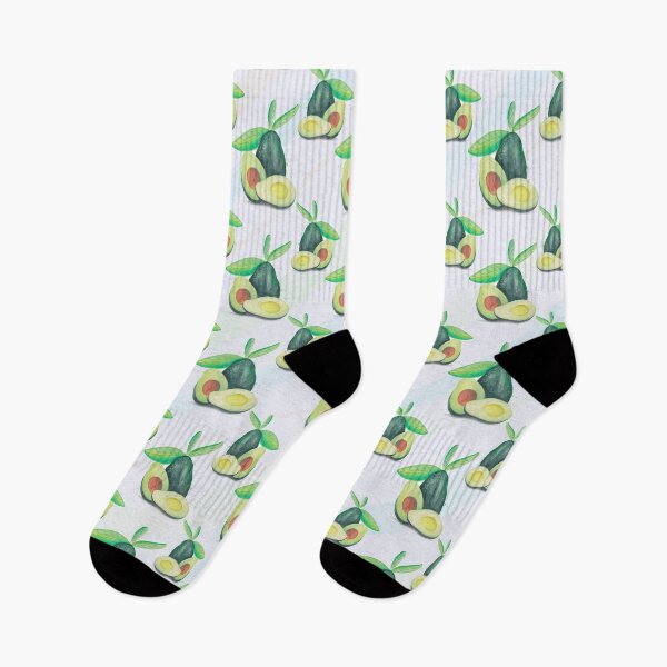 Item preview, Hand Drawn Still Life Avocado Pattern designed and sold by parazitgoodz.