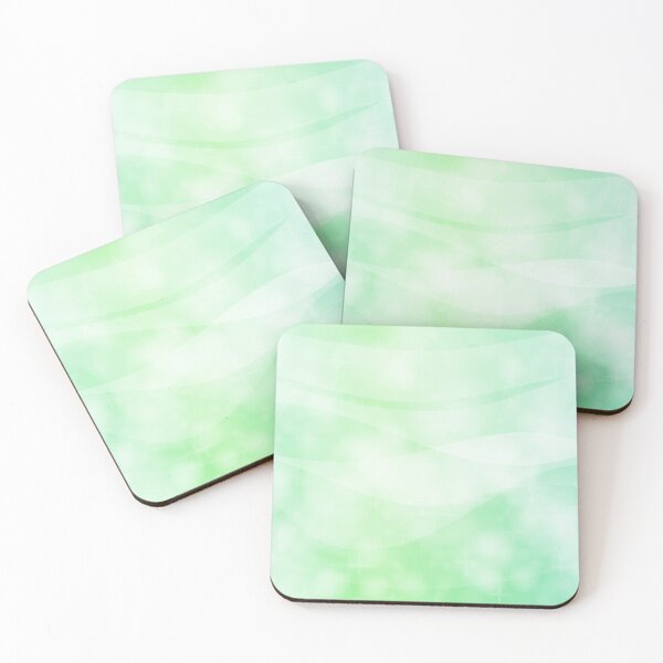 Item preview, Green Blue Sparkle Background Illustration Design designed and sold by Angela Cini.