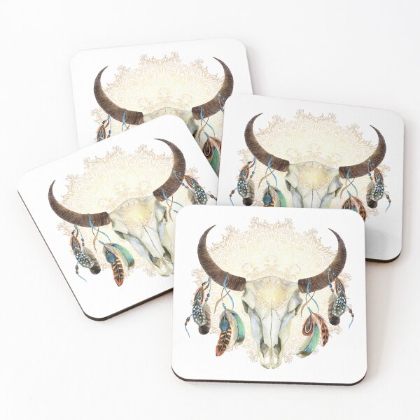 Item preview, Spiritual Animal Skull designed and sold by PurpleViking.