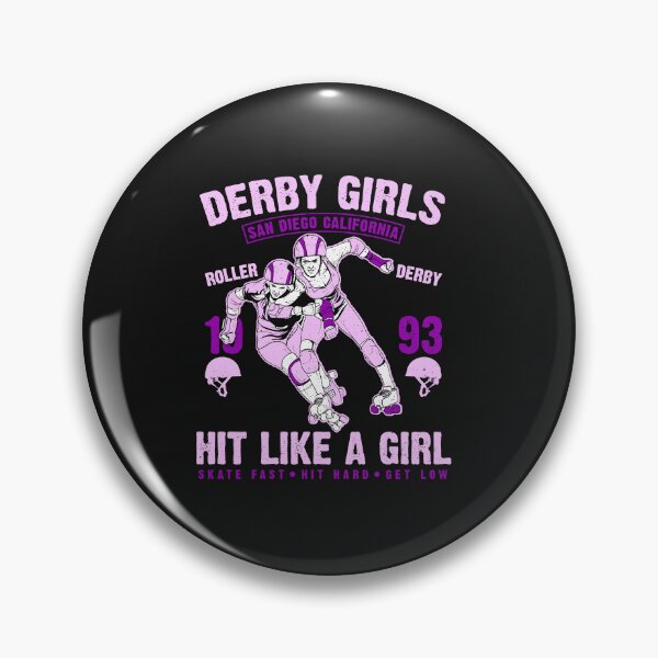 Item preview, Derby Girls - Hit Like A Girl designed and sold by BKNation.