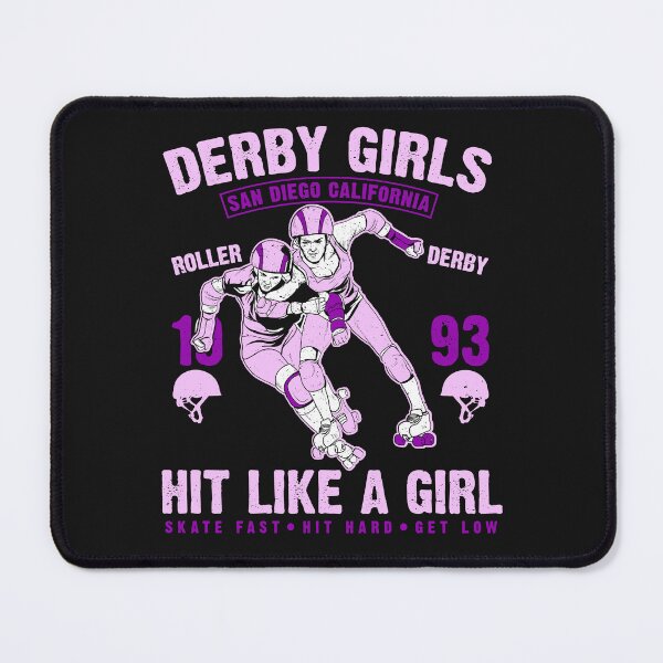 Item preview, Derby Girls - Hit Like A Girl designed and sold by BKNation.