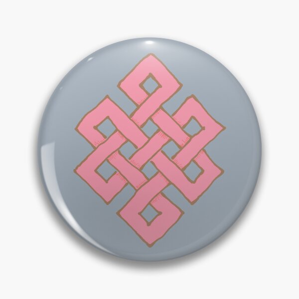 Item preview, Pink Eternity Knot designed and sold by LochNestFarm.