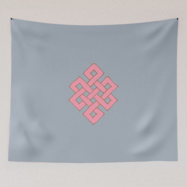 Item preview, Pink Eternity Knot designed and sold by LochNestFarm.