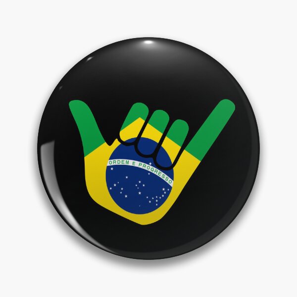 Item preview, Brazilian Shaka for all Brazilians and Brazil lovers designed and sold by Twix ⭐⭐⭐⭐⭐.