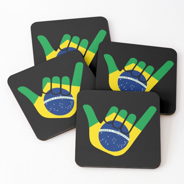 Item preview, Brazilian Shaka for all Brazilians and Brazil lovers designed and sold by Twix ⭐⭐⭐⭐⭐.