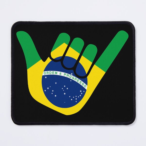 Item preview, Brazilian Shaka for all Brazilians and Brazil lovers designed and sold by Twix ⭐⭐⭐⭐⭐.