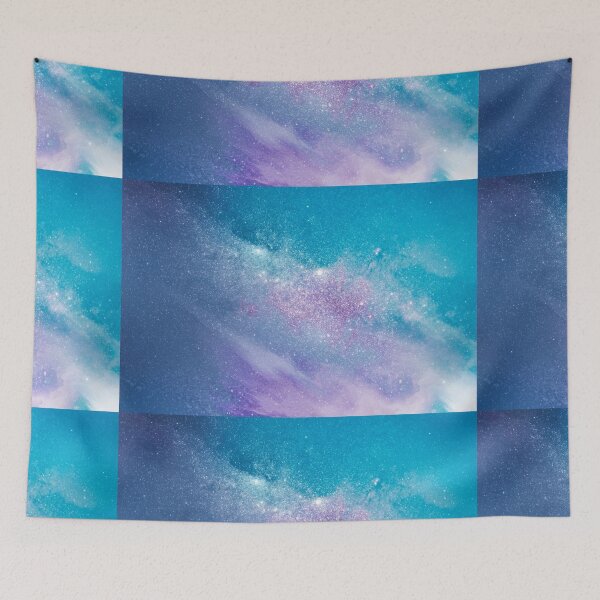 Item preview, Purple & Blue Star Galaxy designed and sold by newburyboutique.