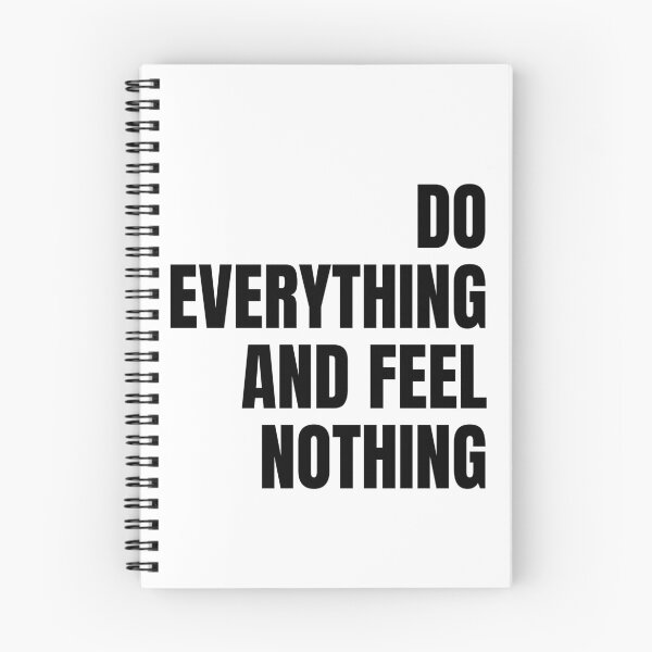 Item preview, do everything feel nothing designed and sold by Legendary-stuff.