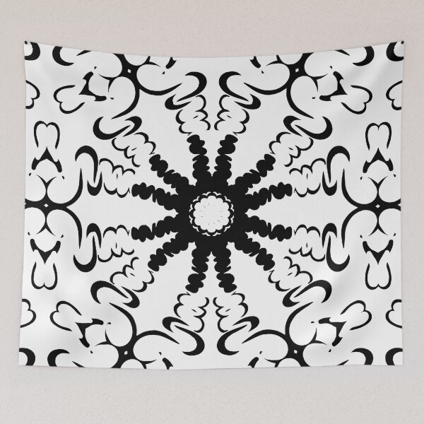 Item preview, Star Flowing Pop Mandala Art designed and sold by Ariel Guevara.