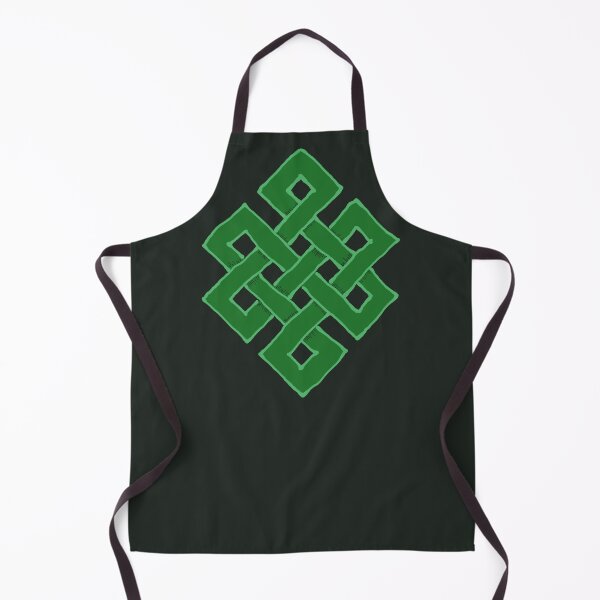Item preview, Green Eternity Knot designed and sold by LochNestFarm.