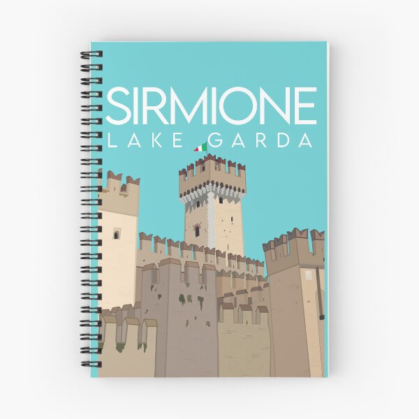Item preview, Scaligero Castle, Sirmione designed and sold by lunajane.