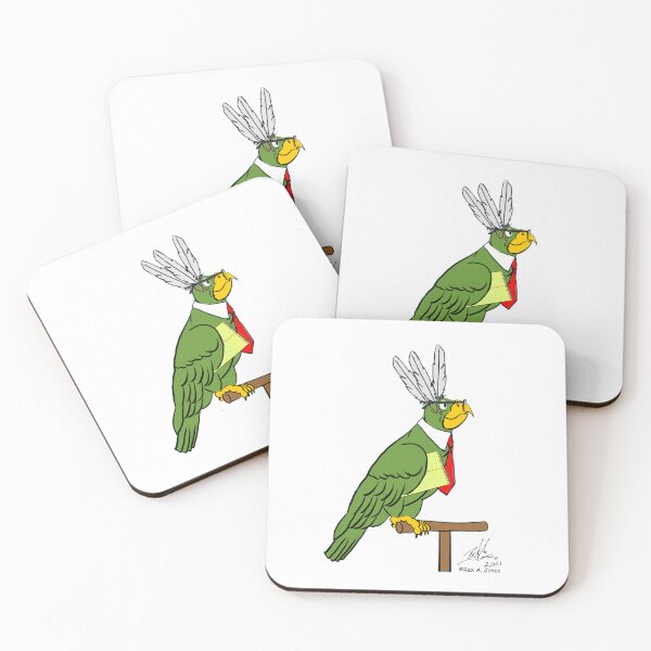 Item preview, Oscar as a Secretary Bird designed and sold by Laughing Parrot Studio.