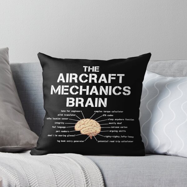 Item preview, Funny Aircraft Mechanics Brain Anatomy designed and sold by woodesigner.