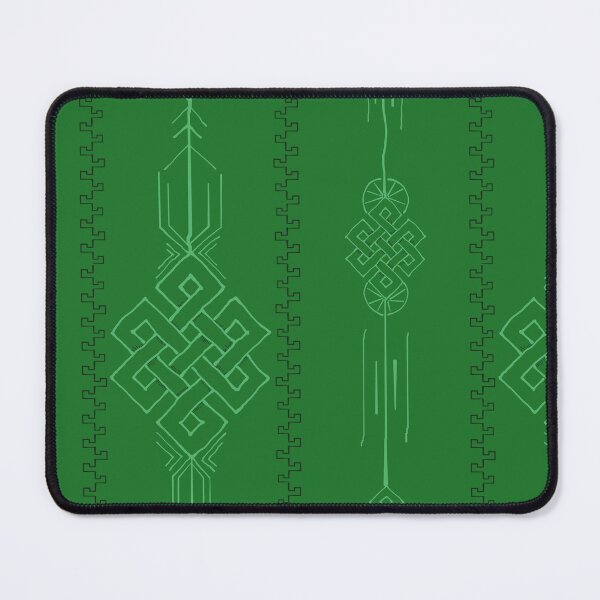 Item preview, Eternity Knot Stripes on Green designed and sold by LochNestFarm.