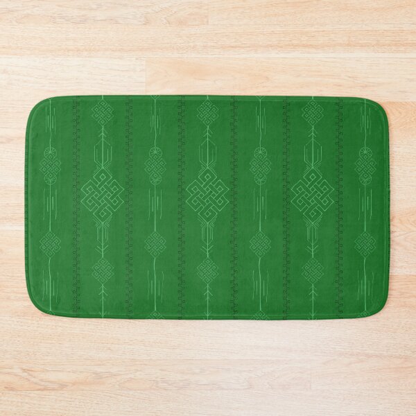 Item preview, Eternity Knot Stripes on Green designed and sold by LochNestFarm.
