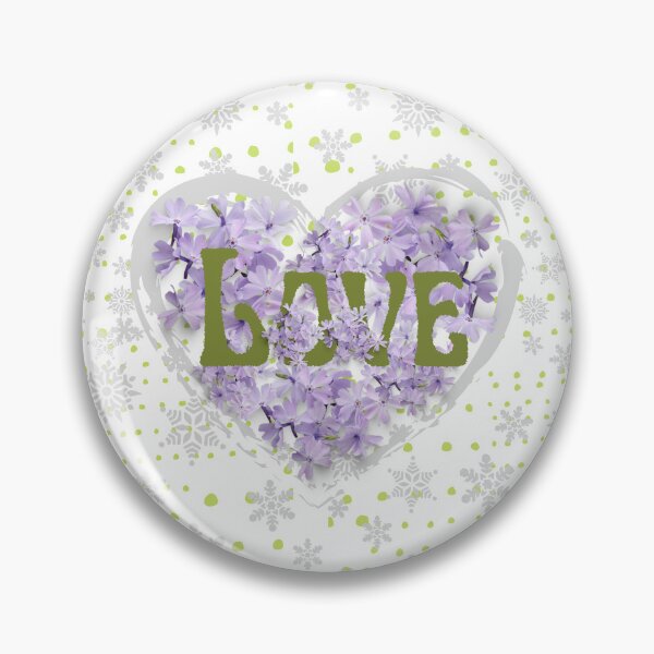 Item preview, Love.Blue copos de nieve y flores. Para amantes de las flores y novias. Te amo. designed and sold by YouRo.