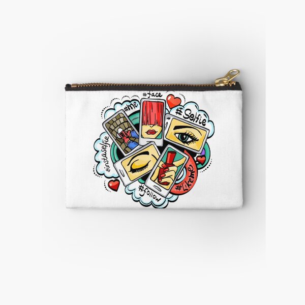 Item preview, Smartphone with photos selfie in instagram. Hashtags selfie. designed and sold by Nina Vetrova.