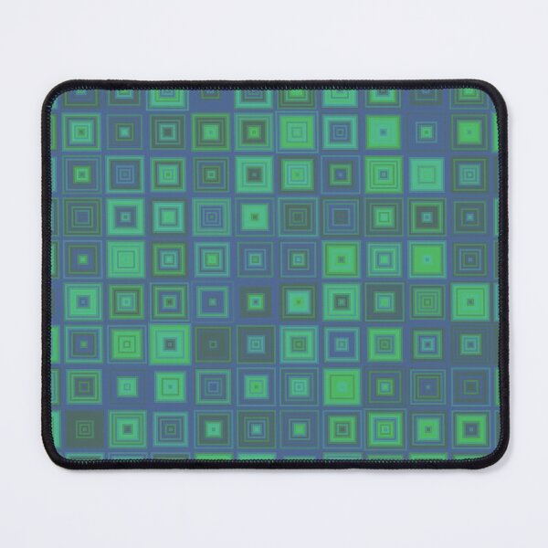 Item preview, Green Abstract Square Pattern designed and sold by parazitgoodz.