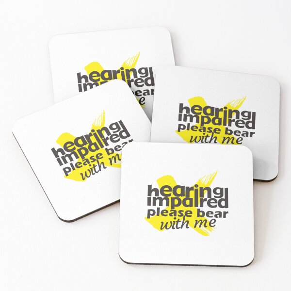 Item preview, Hearing Impaired Please Bear With me designed and sold by Vondella.
