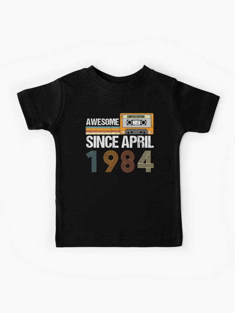 April 1984 Retro Classic Vintage T-Shirt 35th Birthday Gift