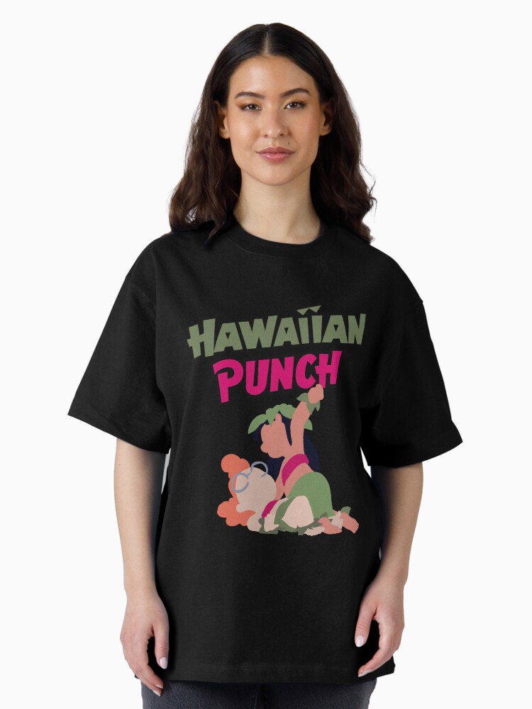 Thumbnail 2 of 7, Oversized T-Shirt, Hawaiian Punch | Lilo And Stitch Inspired | cute tees home decor | Heckinfarout designed and sold by heckinfarout.