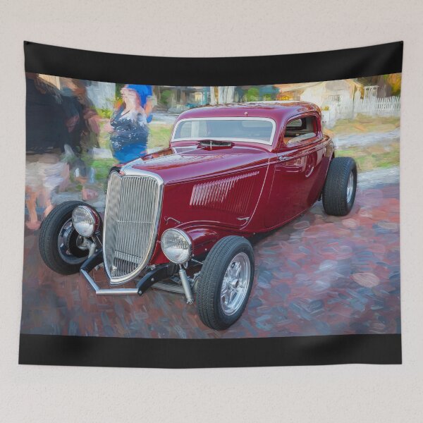 Item preview, 1934 Red Ford Hot Rod  designed and sold by RichFrancoCars.