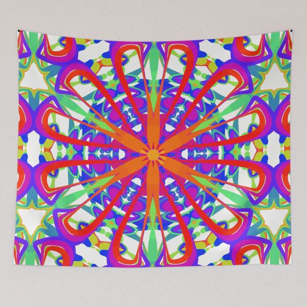 Item preview, Rainbow Abstract Mandala Pop  designed and sold by Ariel Guevara.