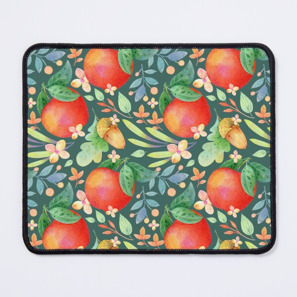 Item preview, Watercolor acorns and apples. designed and sold by 4lowpoly.