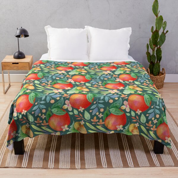 Item preview, Watercolor acorns and apples. designed and sold by 4lowpoly.